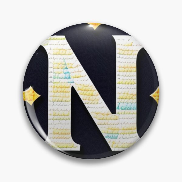 Item preview, Patchwork letter N designed and sold by Roxburylane.