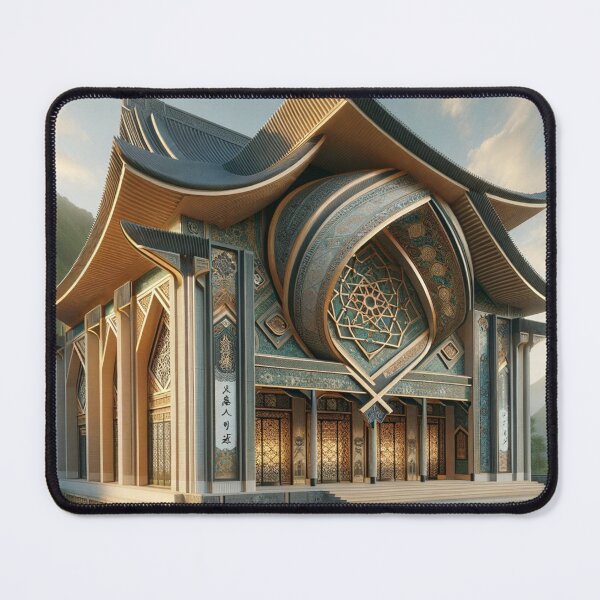 Item preview, Masjid In Japan designed and sold by IslamicArt-.