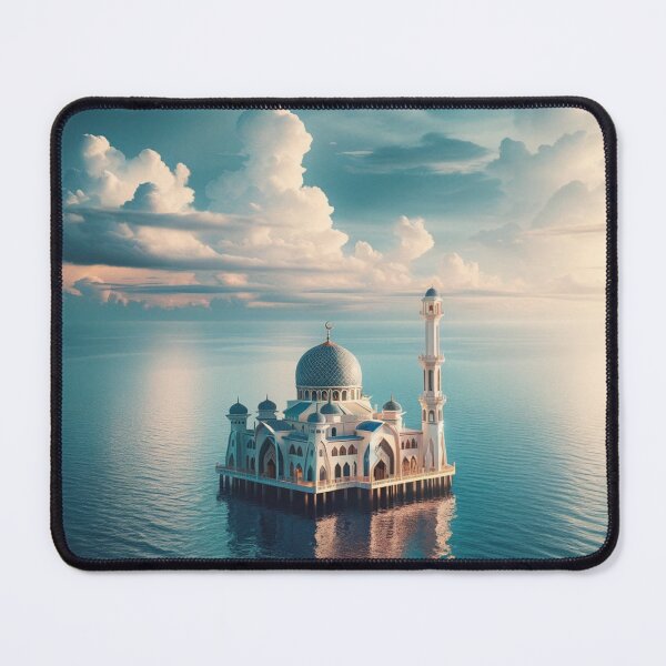 Item preview, Masjid On The Sea designed and sold by IslamicArt-.