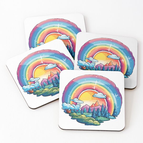 Item preview, Rainbow Forest designed and sold by stickermepink.