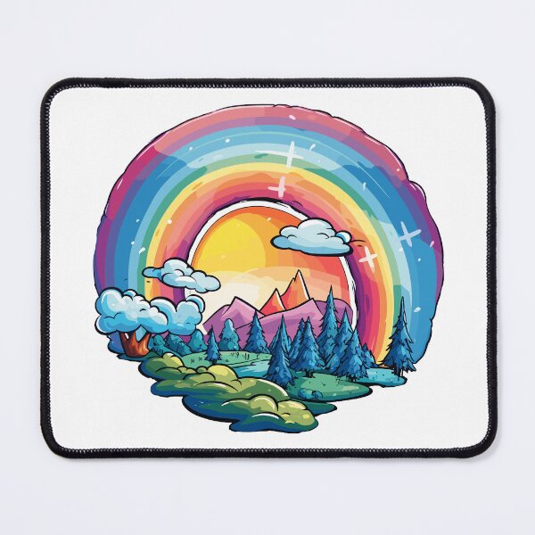 Item preview, Rainbow Forest designed and sold by stickermepink.
