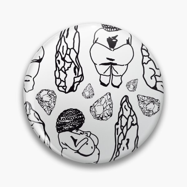 Item preview, venus of willendorf biface hand axe stone tools designed and sold by Archaexlogy.