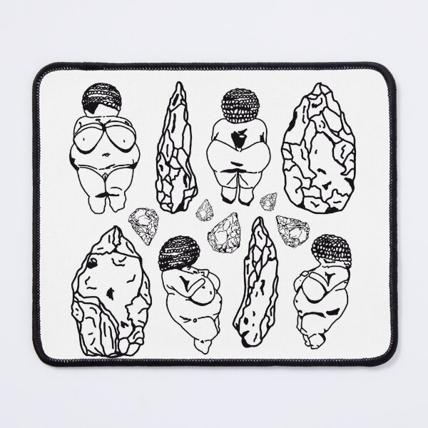 Item preview, venus of willendorf biface hand axe stone tools designed and sold by Archaexlogy.