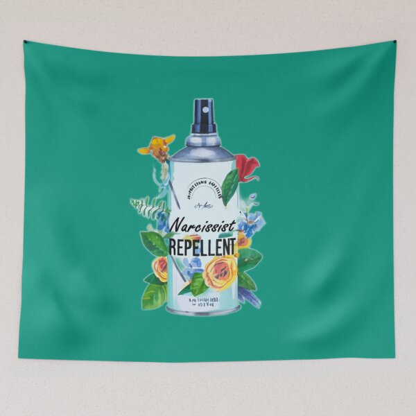 Item preview, Narcissist Repellent Spray In A Can designed and sold by Vintage Hustle.