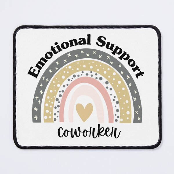 Item preview, Emotional Support Coworker designed and sold by dooddles.