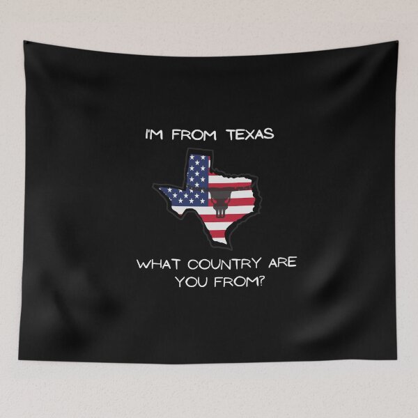 Item preview, I’m from Texas (Dark Colors) designed and sold by Proud Town Tees.