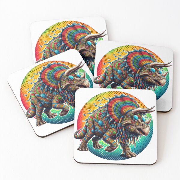 Item preview, Reggae Raptor: Dino Groove with Glasses designed and sold by Paubiz.
