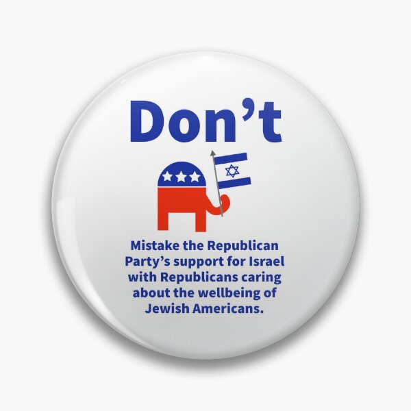 Item preview, Republicans do not support Jewish Americans  designed and sold by Rachel the Artist .