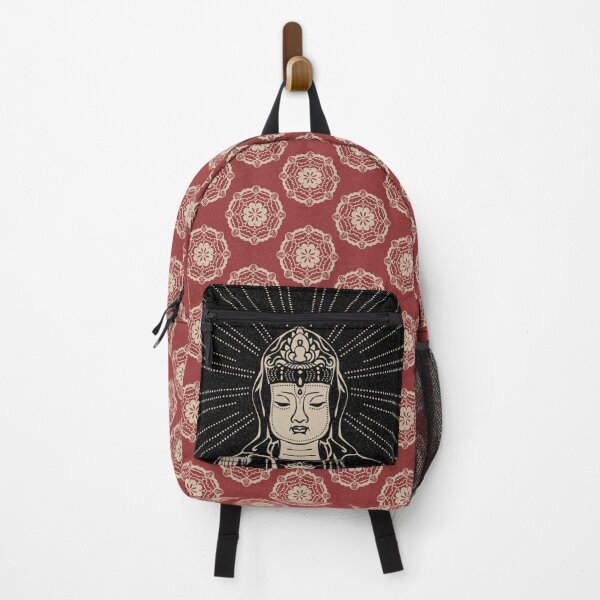 Item preview, Kuan Yin Sattva - Ruby, Coal, Dove designed and sold by Irene Estelle.