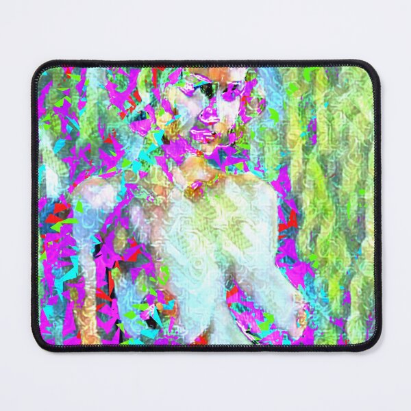 Item preview, Semi-abstract digital painting of beautiful nude female model. designed and sold by pulchritude560.