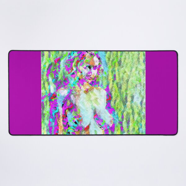 Item preview, Semi-abstract digital painting of beautiful nude female model. designed and sold by pulchritude560.