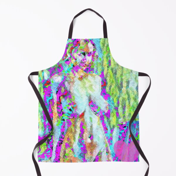 Item preview, Semi-abstract digital painting of beautiful nude female model. designed and sold by pulchritude560.