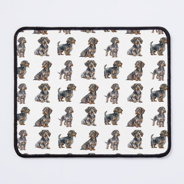 Item preview, Wirehaired Dachshund Dogs designed and sold by TheAnimalZ00.