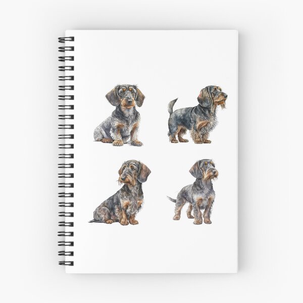Item preview, Wirehaired Dachshund Dogs designed and sold by TheAnimalZ00.