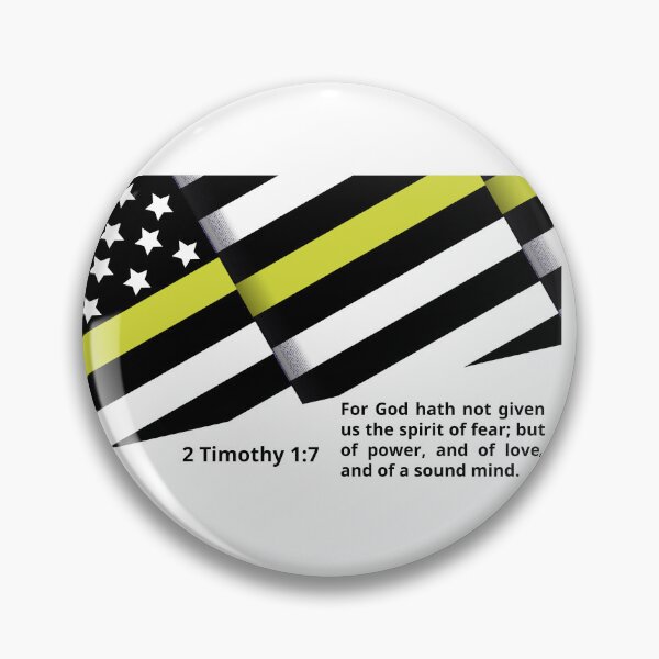 Item preview, 2 Timothy 1:7 - Thin Gold Line designed and sold by Lee Darnell.