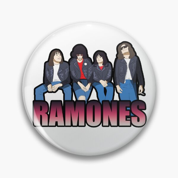 Item preview, RAMONES Cartoon Tee designed and sold by RockDocsMerch.