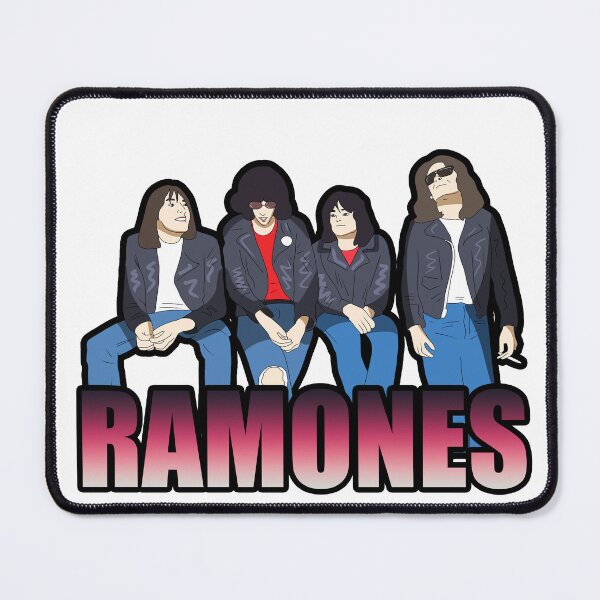 Item preview, RAMONES Cartoon Tee designed and sold by RockDocsMerch.