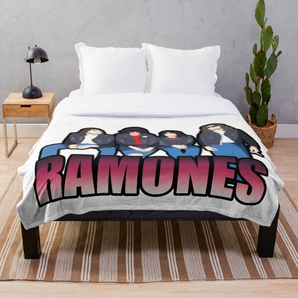 Artikelvorschau, RAMONES Cartoon-T-Shirt entworfen und verkauft von RockDocsMerch.