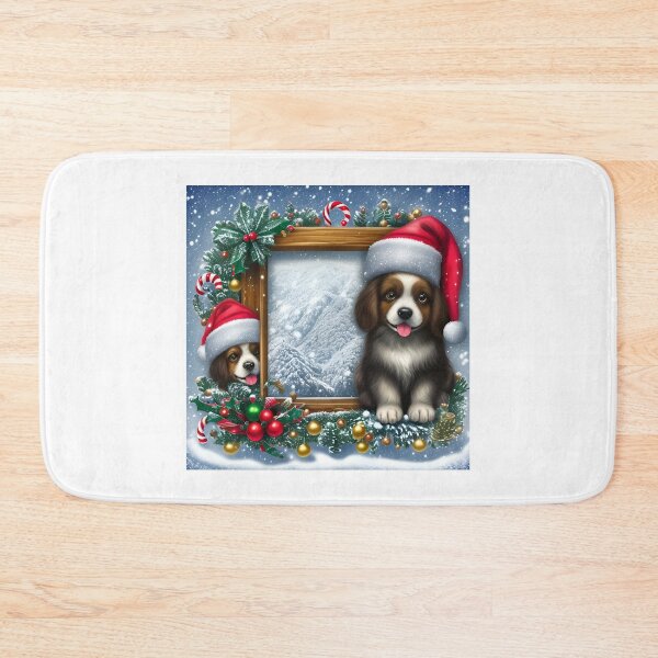 Item preview, Furry friend in christmas designed and sold by ManikRaja.
