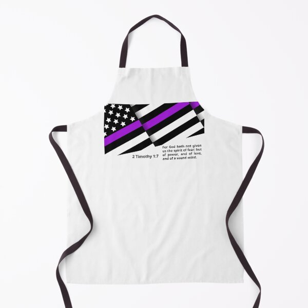 Item preview, 2 Timothy 1:7 - Thin Purple Line designed and sold by Lee Darnell.