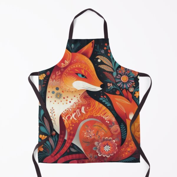 Item preview, Boho Fox in Floral Bliss - Whimsical Woodland Art designed and sold by sweet1342.