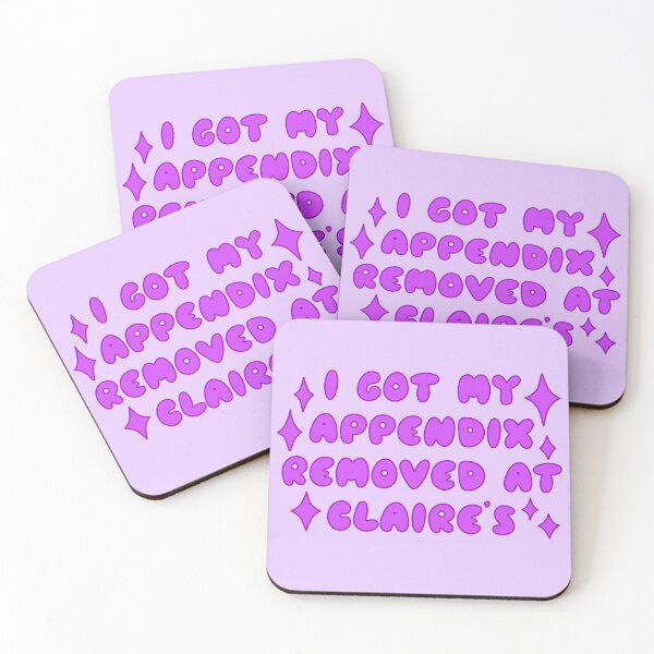 Item preview, I Got My appendix Removed at Claire’s designed and sold by Maia-In-Pixels.
