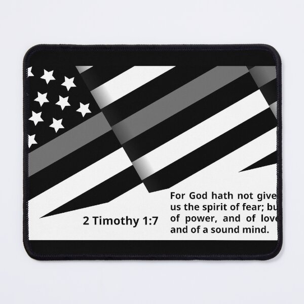 Item preview, 2 Timothy 1:7 - Thin Gray Line designed and sold by Lee Darnell.