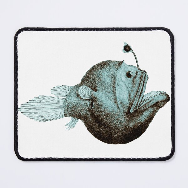 Item preview, Anglerfish Diceratias bispinosus designed and sold by aimeewilson.