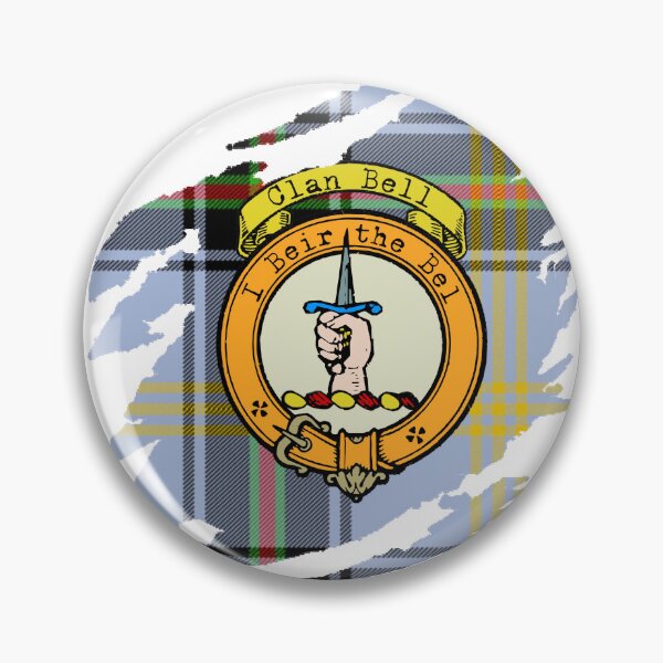 Item preview, Bell Clan Crest Scottish Surname Tartan designed and sold by BagTown Clans.