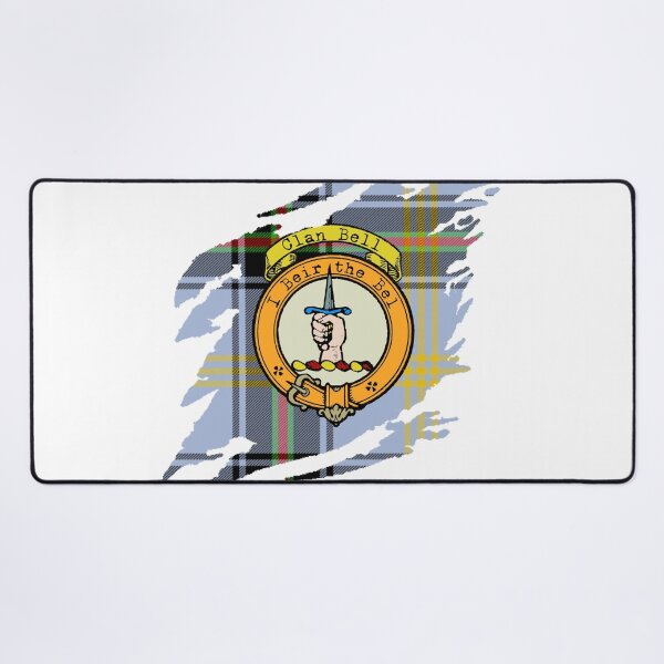 Item preview, Bell Clan Crest Scottish Surname Tartan designed and sold by BagTown Clans.