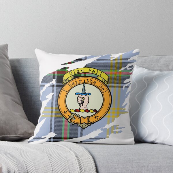 Item preview, Bell Clan Crest Scottish Surname Tartan designed and sold by BagTown Clans.