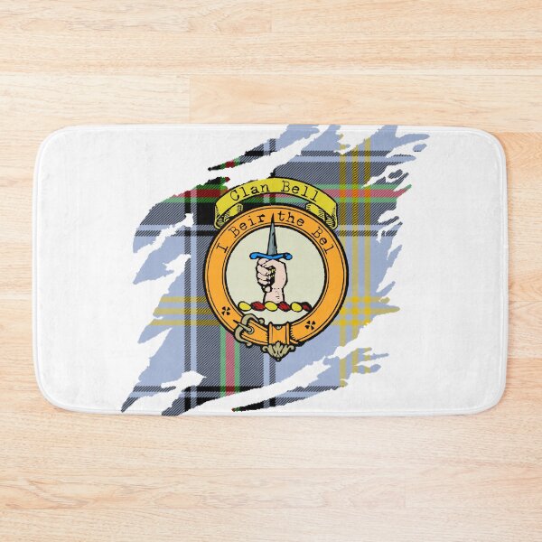 Item preview, Bell Clan Crest Scottish Surname Tartan designed and sold by BagTown Clans.