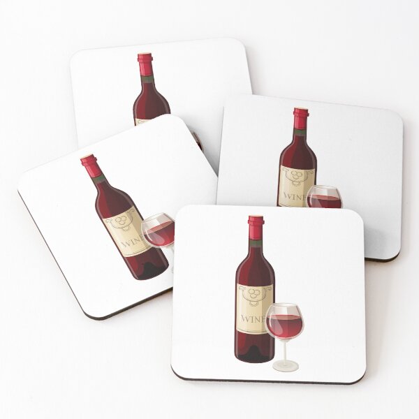 Item preview, Wine Bottle and Wine Glass designed and sold by DesignsByElias.