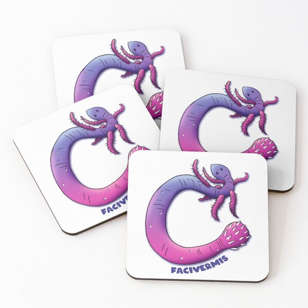 Item preview, Facivermis Cambrian Sea Creature designed and sold by KatyasYarnBois.
