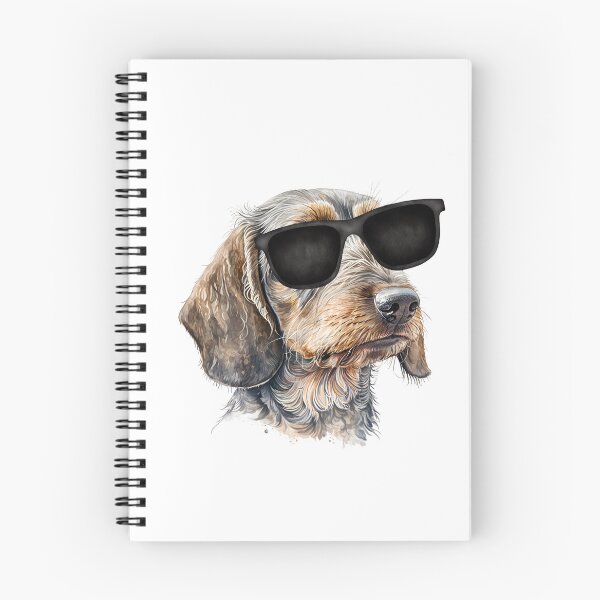 Item preview, Wirehaired Dachshund Dog Wearing Sunglasses designed and sold by TheAnimalZ00.