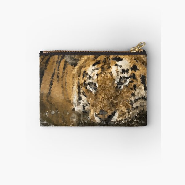 Item preview, Tiger In Water Low Polygon Digital Art Low Poly Art designed and sold by SpiroJo.