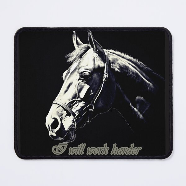 Item preview, I will work harder, Boxer the Horse Animal Farm Art designed and sold by redstar19.