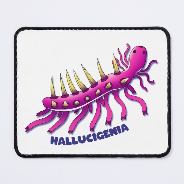 Item preview, Hallucigenia Cambrian Sea Creature designed and sold by KatyasYarnBois.