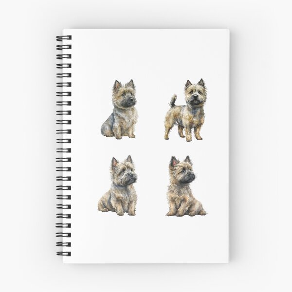 Item preview, Watercolor Cairn Terrier Dogs designed and sold by TheAnimalZ00.