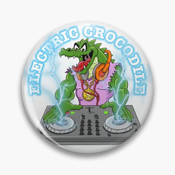 Item preview, electric crocodile designed and sold by pjcriativo.