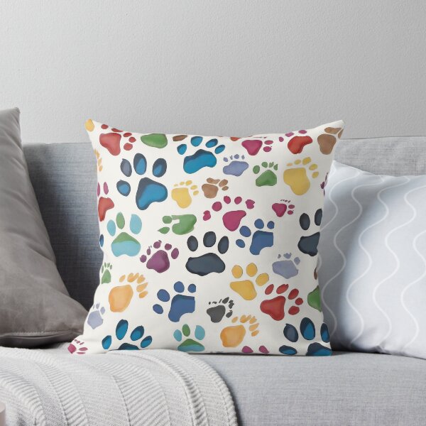 Item preview, Messy Paw Prints - Colorful Designs designed and sold by Frogs All Mighty  & Friends.