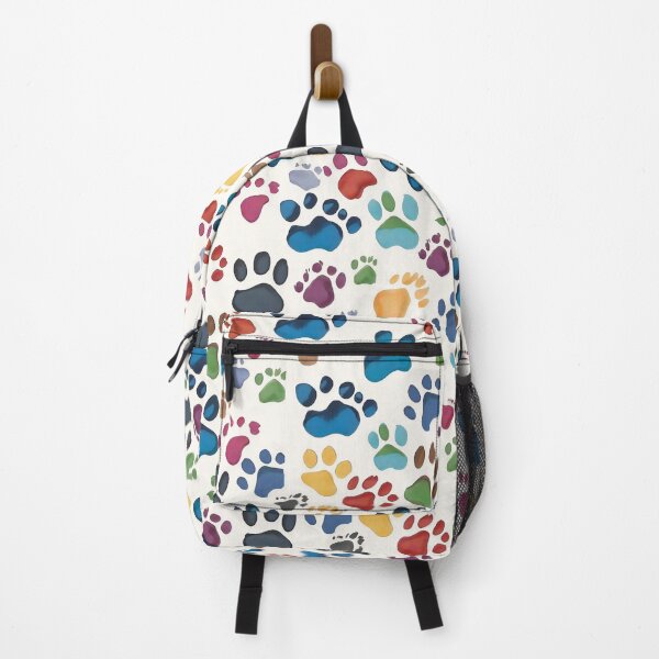 Item preview, Messy Paw Prints - Colorful Designs designed and sold by Frogs All Mighty & Friends.