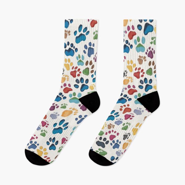 Item preview, Messy Paw Prints - Colorful Designs designed and sold by Frogs All Mighty  & Friends.