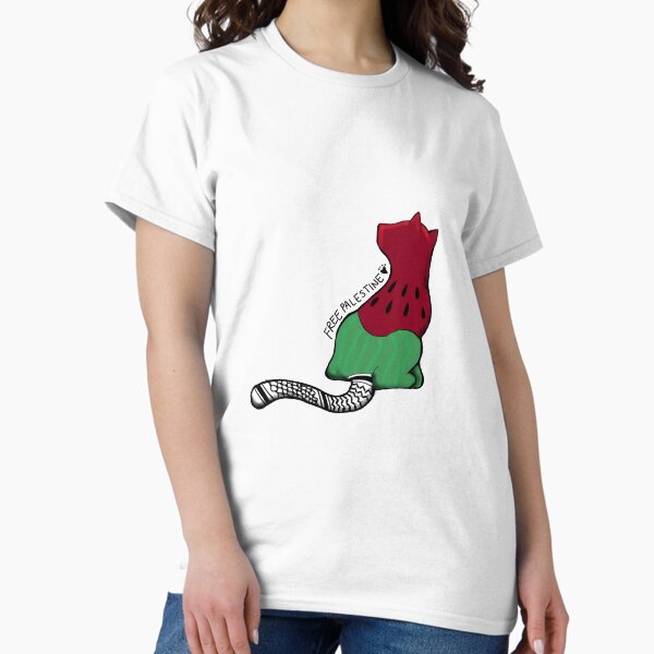 Item preview, Palestine Cat (Text) designed and sold by kalucard.