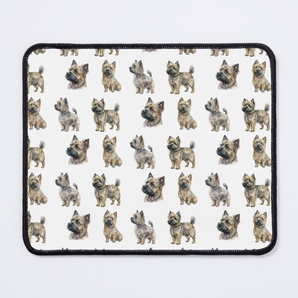 Item preview, Watercolor Cairn Terriers designed and sold by TheAnimalZ00.
