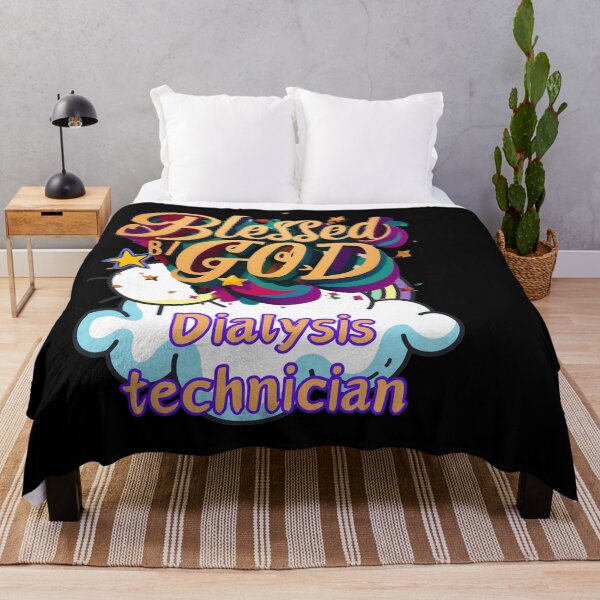 Item preview, BLESSED BY GOD DIALYSIS TECHNICIAN designed and sold by carlos crane.