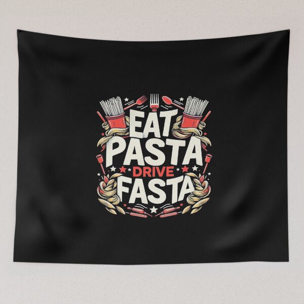 Item preview, Eat pasta drive fasta designed and sold by CogniCraft.