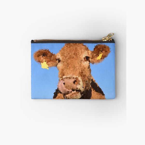 Item preview, Cow Low Polygon Digital Art Low Poly Art designed and sold by SpiroJo.