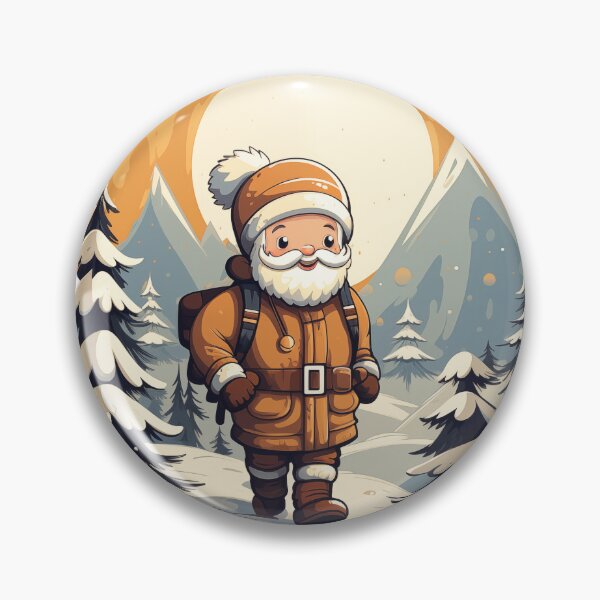 Artikelvorschau, Weihnachtsmanns Winterreise entworfen und verkauft von Artisleek Designs.