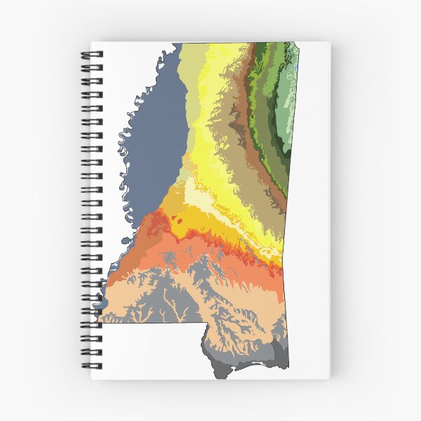 Item preview, Mapa geológico de Mississippi designed and sold by SABriggs.